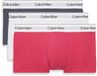 Calvin Klein Underwear Trunk Low Rise Boxershorts Heren XL Turbulence / Dtm Wb / White / Dtm W Baumwolle/Elasthan