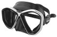Seac Symbol, duikmasker met twee lenzen en 3D-gesp, gemaakt in Italië.