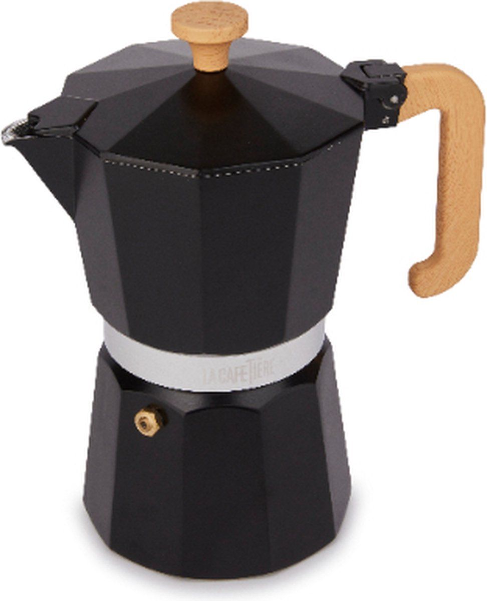 La Cafetière Espresso Maker - Venice - 6 Kopjes - Zwart