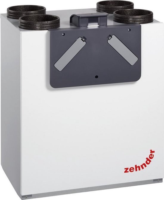 Zehnder ComfoAir E ventilatieunit m. warmteterugwinning 400 400 m3/h 150 Pa E 400 L P LTV links