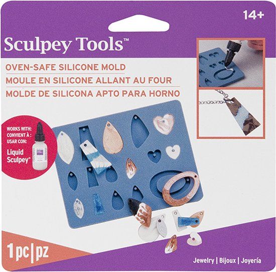 Sculpey Boetseermal jewelry - Blauw