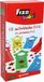 Fixo Activiteitenset van EVA-rubber, 25 figuren, glanzende stickers, model hangende deuren, 31 x 16 cm