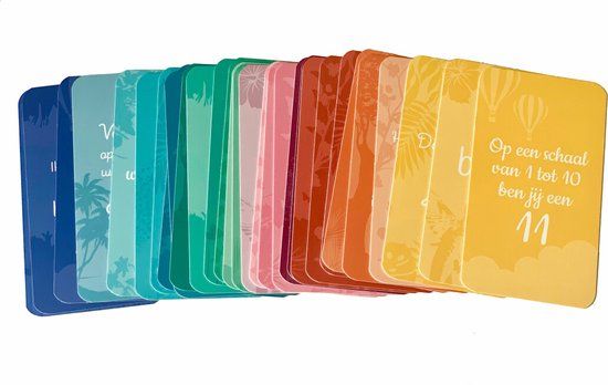 Complimentkaartjes Voor Positiviteit - 30 stuks - Motivatie - 5 x 9 cm