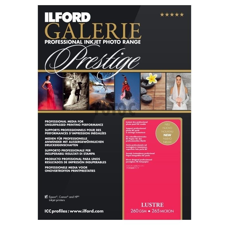 Ilford Galerie Prestige Lustre - Fotopapier - Satijn - 260 g/m² - 111,8 cm x 30,5 m