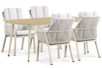 Lifestyle Garden Furniture Lifestyle Lifestyle Verona/Matale 180 cm dining tuinset 5-delig
