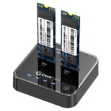 CoreParts MS-CLONER-NVME basisstation voor opslagstations Zwart