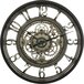 Atmosphera Vintage Metal Wall Clock - 50cm - Anthracite