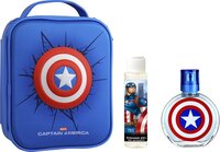 Captain America Parfumset voor Kinderen - Eau de Toilette, Douchegel & Tasje