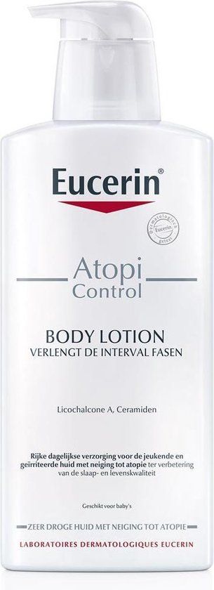 Eucerin AtopiControl Body Lotion 12% Omega - 400ml - Droge Huid - Parfumvrij
