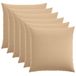 vidaXL Kussensloop HEERLEN Crèmekleurig 70 x 70 cm Stof (2 stuks)