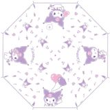 Sakami Merchandise Sanrio Cane Umbrella Kuromi Kawaii Transparent Umbrellas