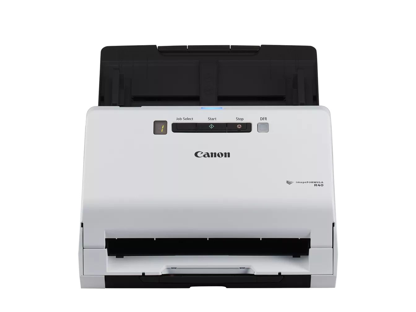 Canon imageFORMULA R40 Scanner - ADF + Sheet-fed - 600 x 600 DPI - A4 - Zwart/Wit