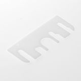 AXA Scharnieruitvulplaat 89x89mm transparant 1mm 1143-01-95