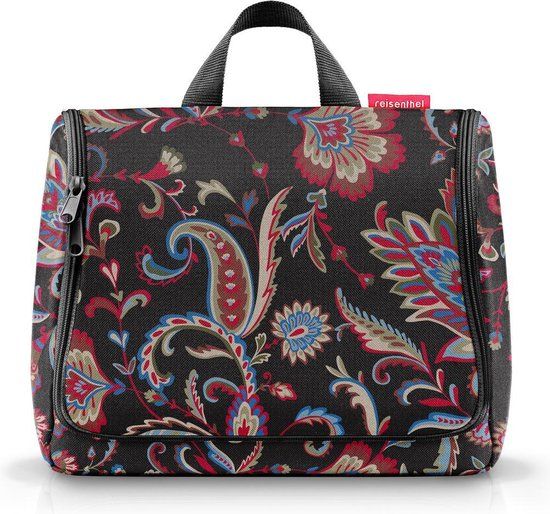 Reisenthel Toiletbag XL Toilettas Ophangen - 4L - Paisley Zwart