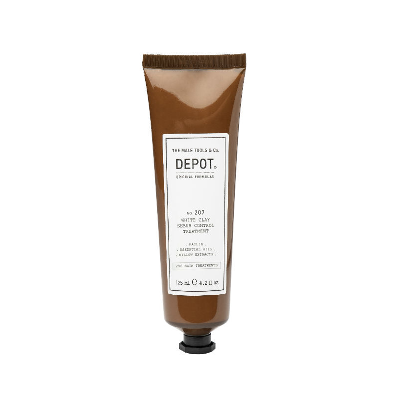 Depot 207 white clay sebum control treatment 125ml