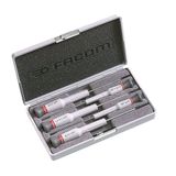 Facom AEF.J2 Micro-Tech® Schroevendraaierset | Voor Sleufschroeven | 5-delig