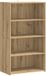 vidaXL Highboard Artisanaal eiken 70 x 41 x 124 cm Bewerkt hout