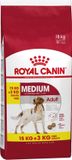 Royal Canin Medium Adult Alimentation pour chien 15 kg + 3 kg gratis