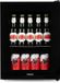 PRIMO PR193BC Drankkoelkast - Minibar - Mini Koelkast - Glazen deur - 33L - C - Zwart