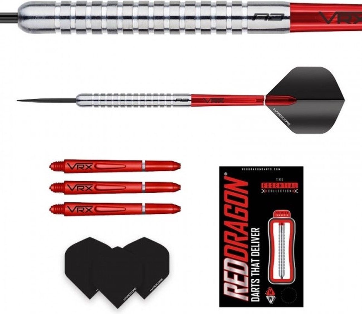 Red Dragon Hell Fire A 80% - Dartpijlen - Zilver - 2022
