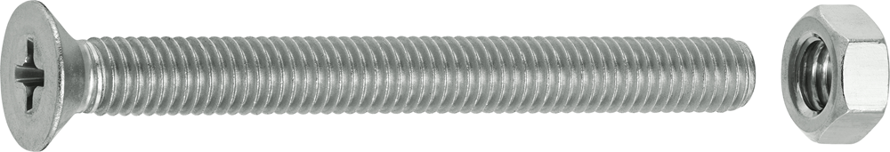 Connex Metaalschroef Vz-K M5X50 4St A2 - KY4500550