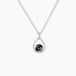 Nerea Collier Argent Blanc Céramique Et Oxyde De Zirconium