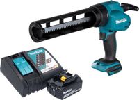 Makita DCG 180 RG1 accucartridgepistool 18 V + 1x accu 6,0 Ah + oplader