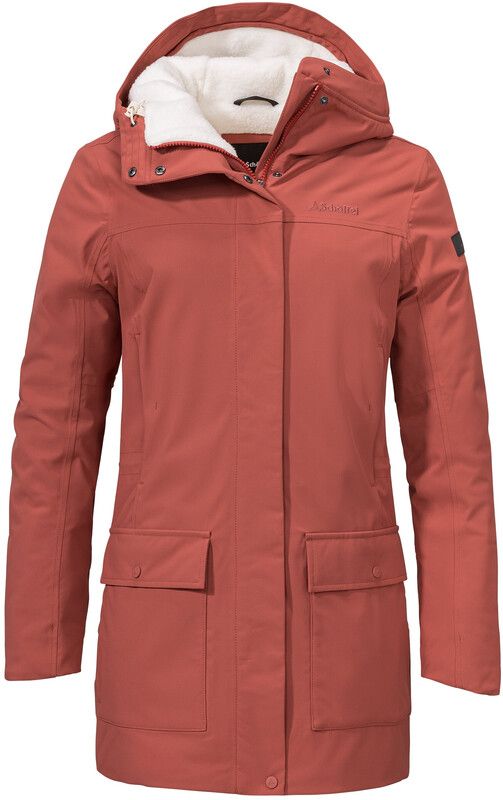 Schöffel Rotterdam Insulated Jacket Women, red