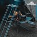 Merkloos / Sans marque Shenzhen Haorui Industrial Technology Co., Ltd. Draagbare camping vuurplaats roestvrij staal opvouwbaar houtgestookte vuurkorf outdoor gaas barbecue open haard voor tuin camping achtertuin picknick