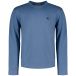 Calvin Klein Manches Longues Classique 350gsm Éponge Monogramme Dusty Sailor Blue Taille : L