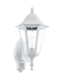 EGLO Navedo Buitenlamp - Wit - E27 - Aluminium/Glas - 42.5 cm