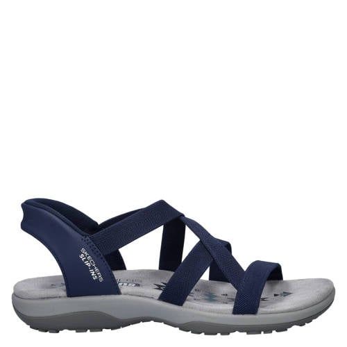 Skechers Skechers Hands Free Slip-Ins Reggar Slim sandalen donkerblauw