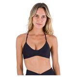 Hurley Solid Adjustable Bikinitop Zwart XS Vrouw