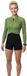 Mystic Lunar Longarm 2/2 Mm Shorty avec manches longues et fermeture éclair sur le devant pour femmes vert L