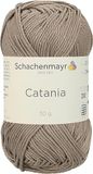 Schachenmayr Catania 9801210-00254 - Handbreigaren, haakgaren, 100% katoen, taupe (11,5 x 5,2 x 6 cm)