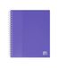 OXFORD Kaartenhouder Bristol A5 School Life 80 weergaven / 40 hoezen Omslag Polypro Paars