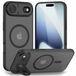 TechProtection Tech-Protect Coque iPhone Air Tech-Protect MagStand MagSafe - Noir mat