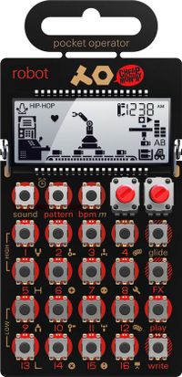 Teenage Engineering PO-28 robot synthesizer en sequencer
