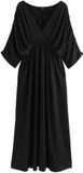 Next - Dames - Jersey midi-kaftanjurk - Zwart