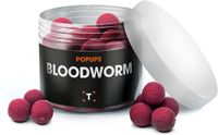 Tijgernotenkopen.nl Hengelsport Speciaalzaken B.V. Bloodworm Pop-ups Donkerrood - 12-15MM