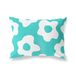 BonaMaison Turkoois-Wit Decoratieve Kussensloop, Kussenhoezen Bank, Decoratieve Kussenhoesjes, Kussensloop; Sofa, Slaapkamer, Kantoor, Auto 45x60 Cm - Ontworpen en vervaardigd in Turkije