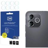 3MK Protection Film de protection pour caméra arrière pour Honor 600 Lite, Verre Trempé, Lot de 4 pièces, Transparent