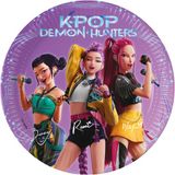 Globos K-Pop Demon Hunters Gebaksbordjes 20cm (8st)