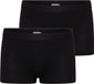 Beeren Engelvaart Tricot B.V. 2-pak Comfort feeling katoen meisjes boxershort - Zwart - Maat 128