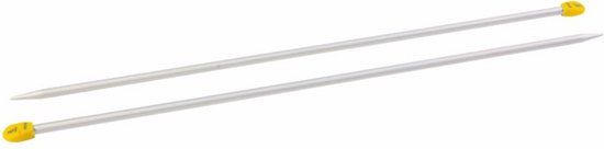 Prym Breinaalden met knop aluminium