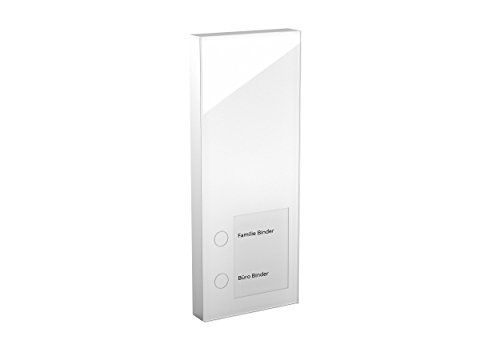 Telegärtner Elektronik DoorLine Slim Dect draadloze witte deurintercominstallatie