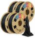 PLA-filament mat, 1,75 mm, noir, 4 pièces de 1 kg, total 4 kg