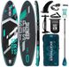 Skatinger Grey Sports Planche de yoga gonflable – Pack complet
