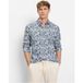 OLYMP Casual Regular Fit Chemise bleu, Imprimé