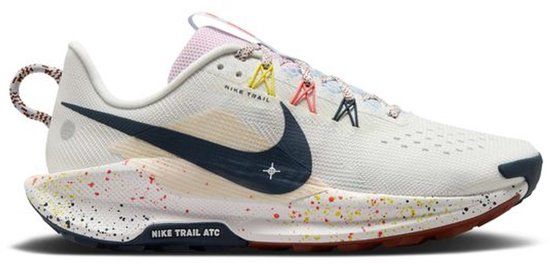 Nike ReactX Pegasus Trail 5 - Wit/Donkerblauw - Hardloop Schoen - Maat 42.5 - Limited edition
